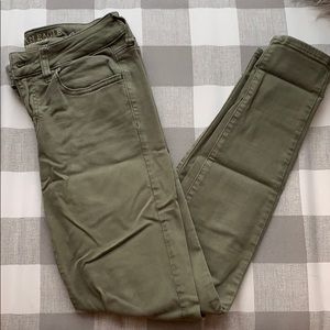 army green jeans